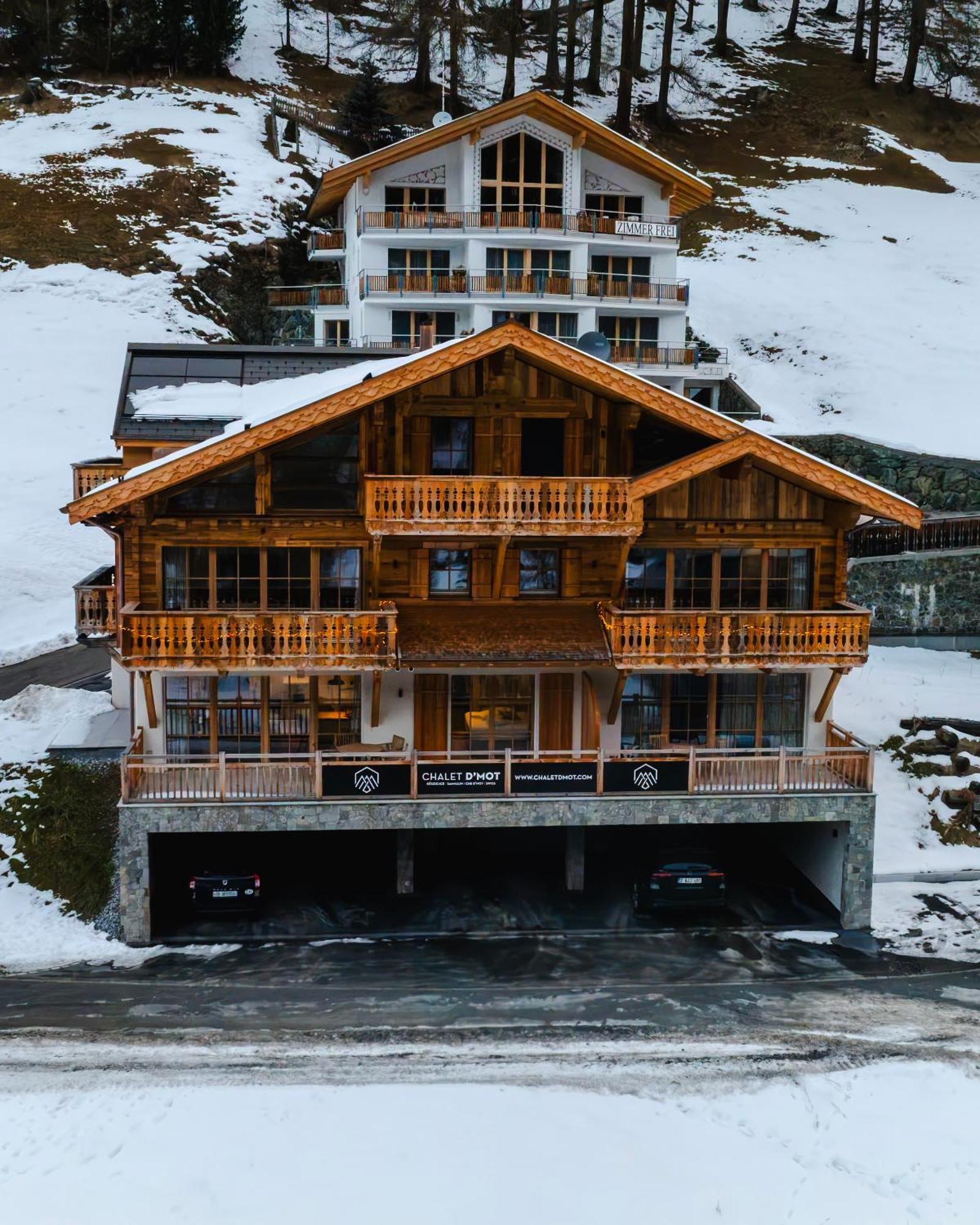 Samnaun, Chaletdmot Exteriér fotografie